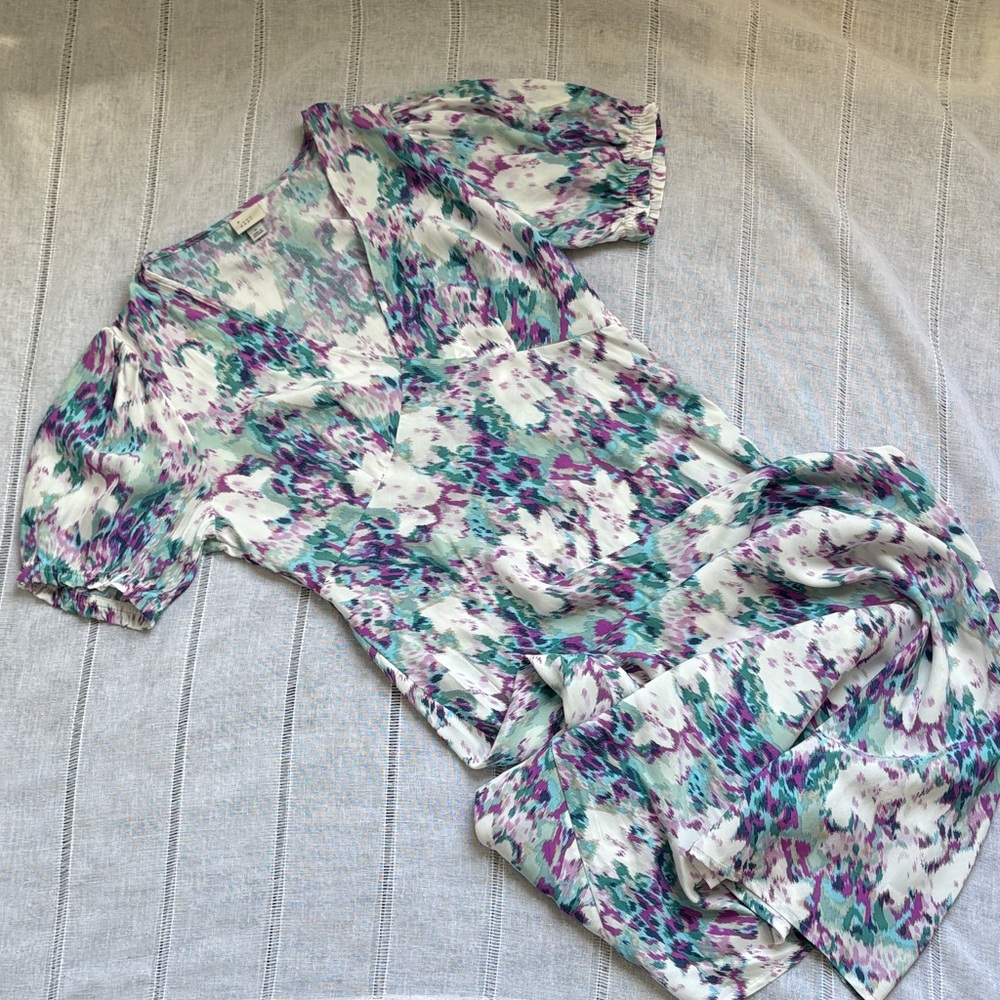 a new day Multicolor Maxi Dress With Deep V Neck - Picture 10 of 16